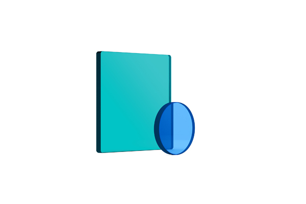 Bandpass Colour Glass Filters 1