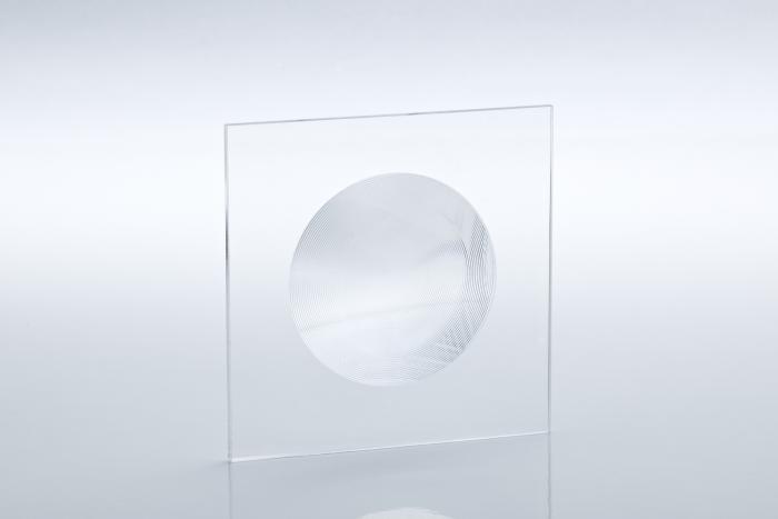 2pcs 100mm Fresnel Linse Condensing Lens Focal Length 40 50 60 70