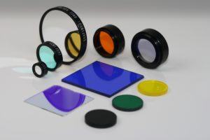 interference filters, longpass, shortpass, bandpass, neutral density, colour glass, dichroic