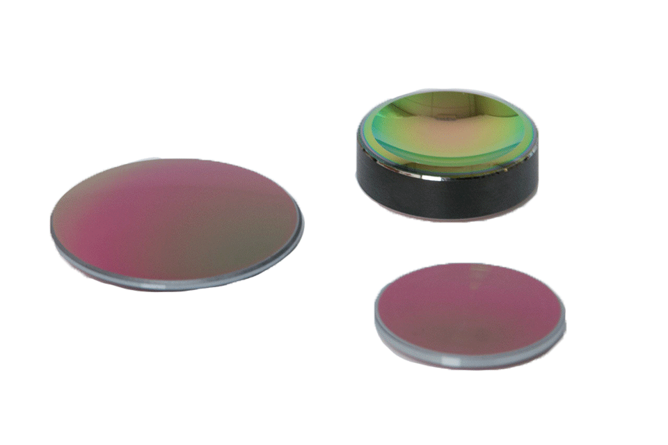 scaled gallium arsenide lens