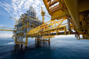 Oil Gas Platform Gulf Sea World