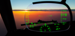 Heads up display banner