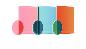 Dichroic colour filters