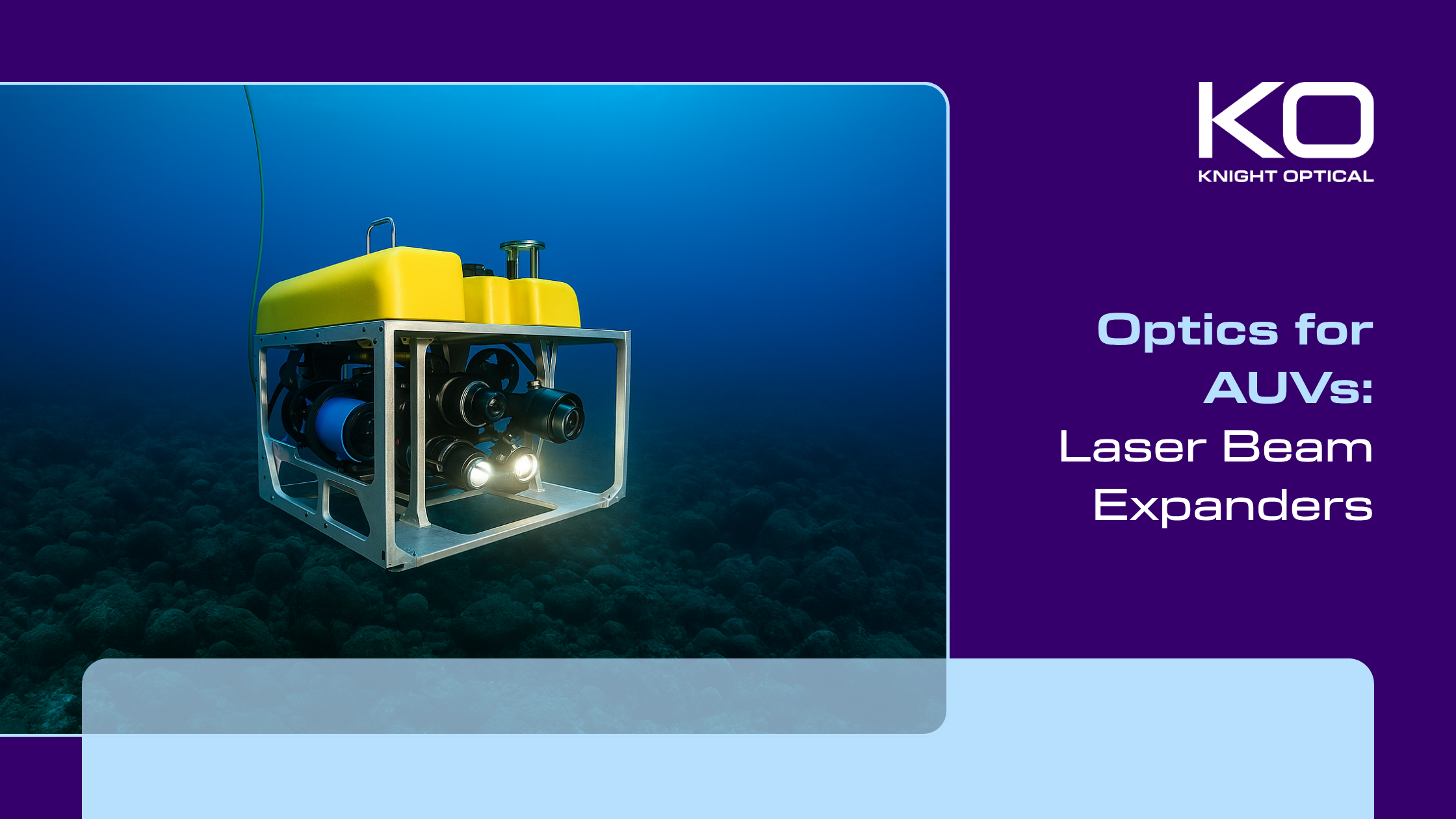 AUV optics