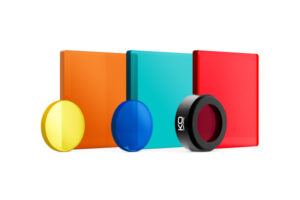 Colour glass filters