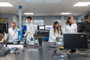 Metrology lab, metrology technicians